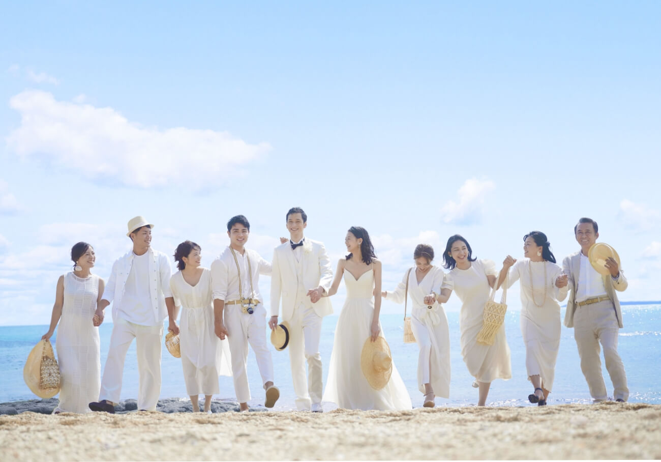 STEP 06 現地へ出発、結婚式当日